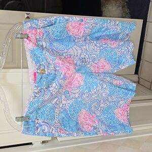 Lilly Pulitzer Shorts - Blue Haven Raising Shell
